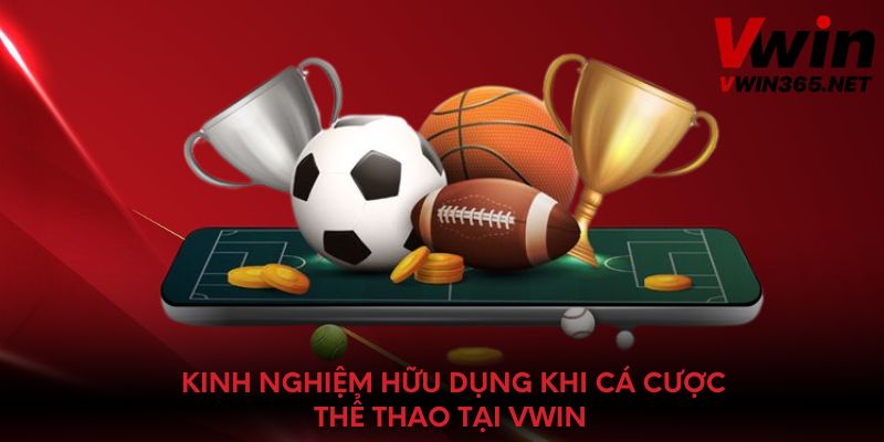 Kinh nghiệm hữu dụng khi cá cược thể thao tại Vwin 